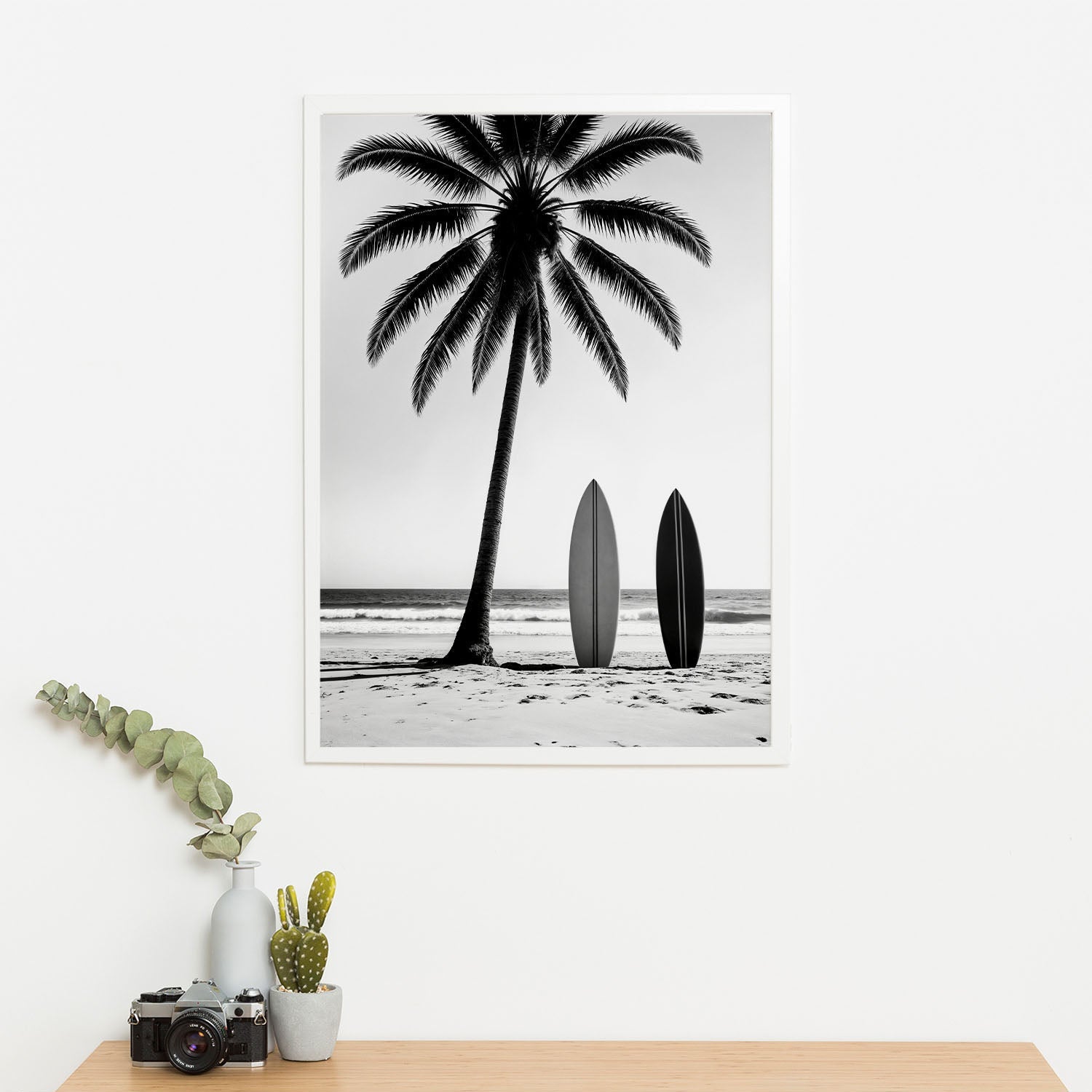 Wes Co Gallery Poster Surfer 11 x 17" Home Goods - Nature Border or edge to edge Art Print