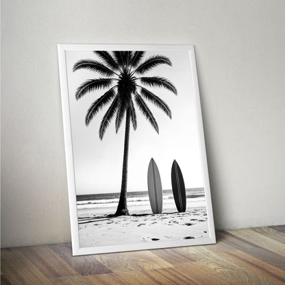 Wes Co Gallery Poster Surfer 11 x 17" Home Goods - Nature Border or edge to edge Art Print