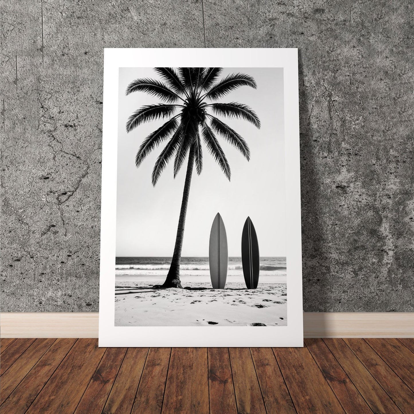 Wes Co Gallery Poster Surfer 8 x 10" Home Goods - Nature Border or edge to edge Art Print