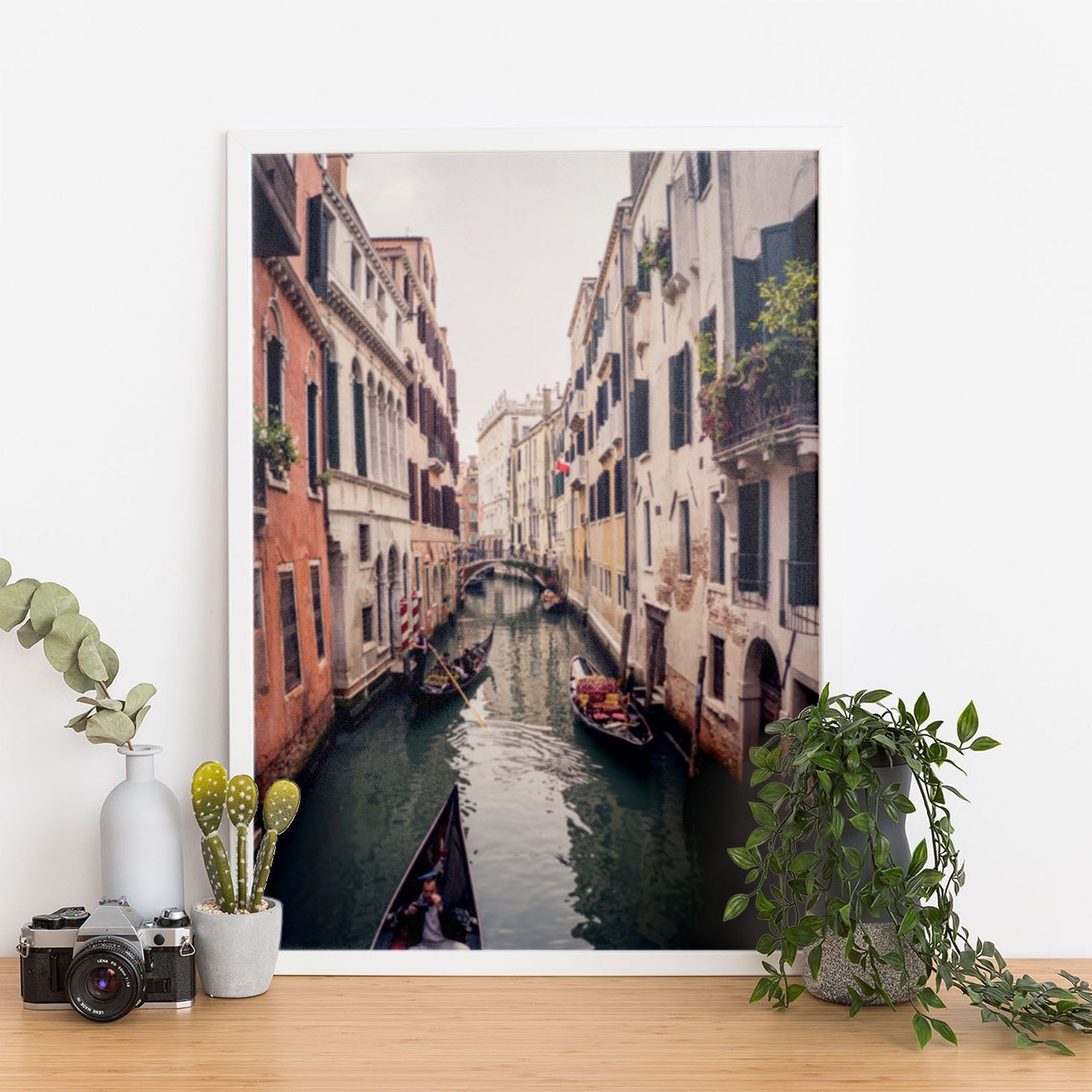 Wes Co Gallery Poster Venice Canals 11 x 17" Home Goods - Travels Border or edge to edge Art Print