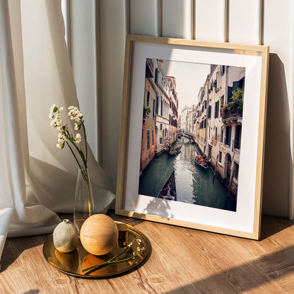 Wes Co Gallery Poster Venice Canals 5 x 7" Home Goods - Travels Border or edge to edge Art Print