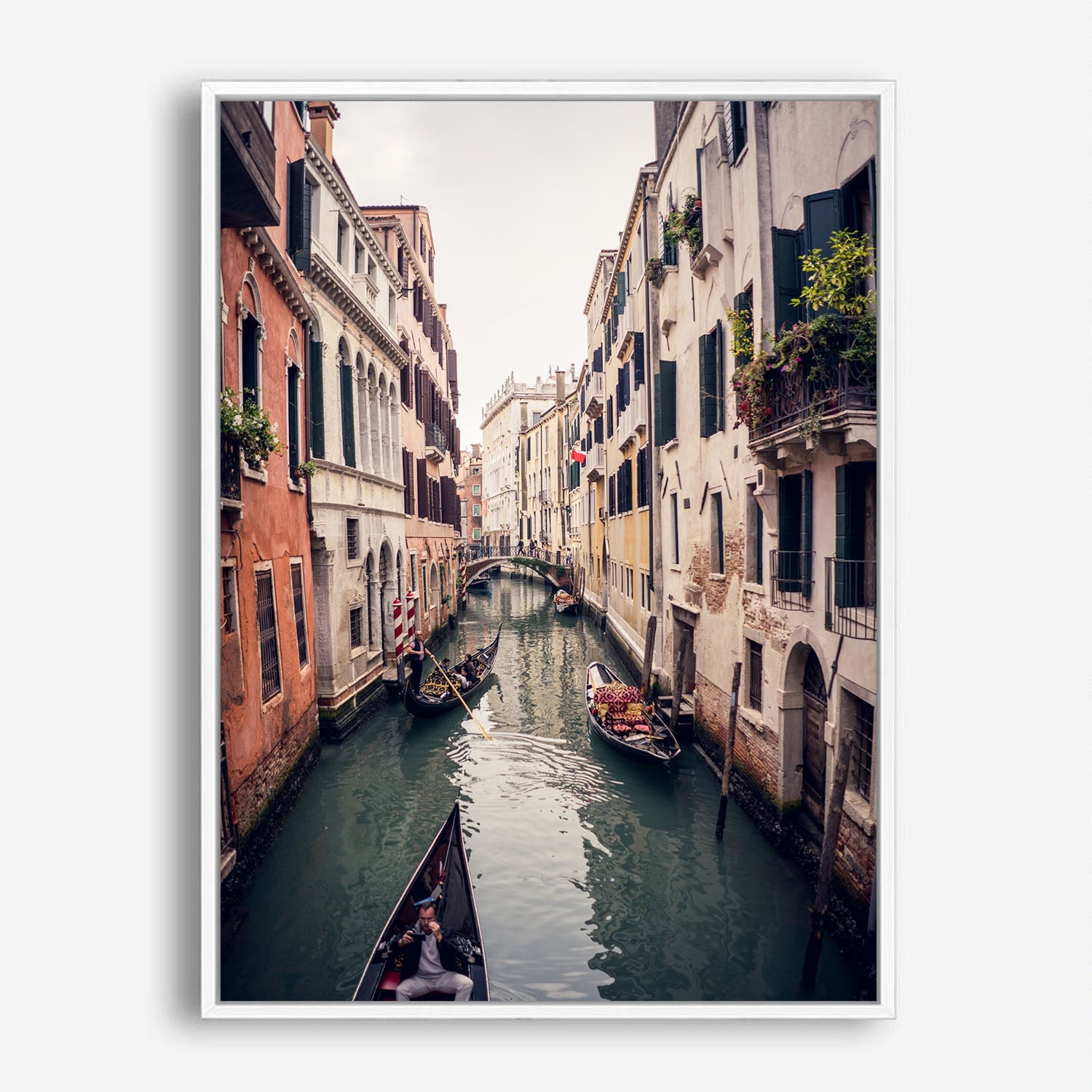 Wes Co Gallery Poster Venice Canals 8 x 10" Home Goods - Travels Border or edge to edge Art Print