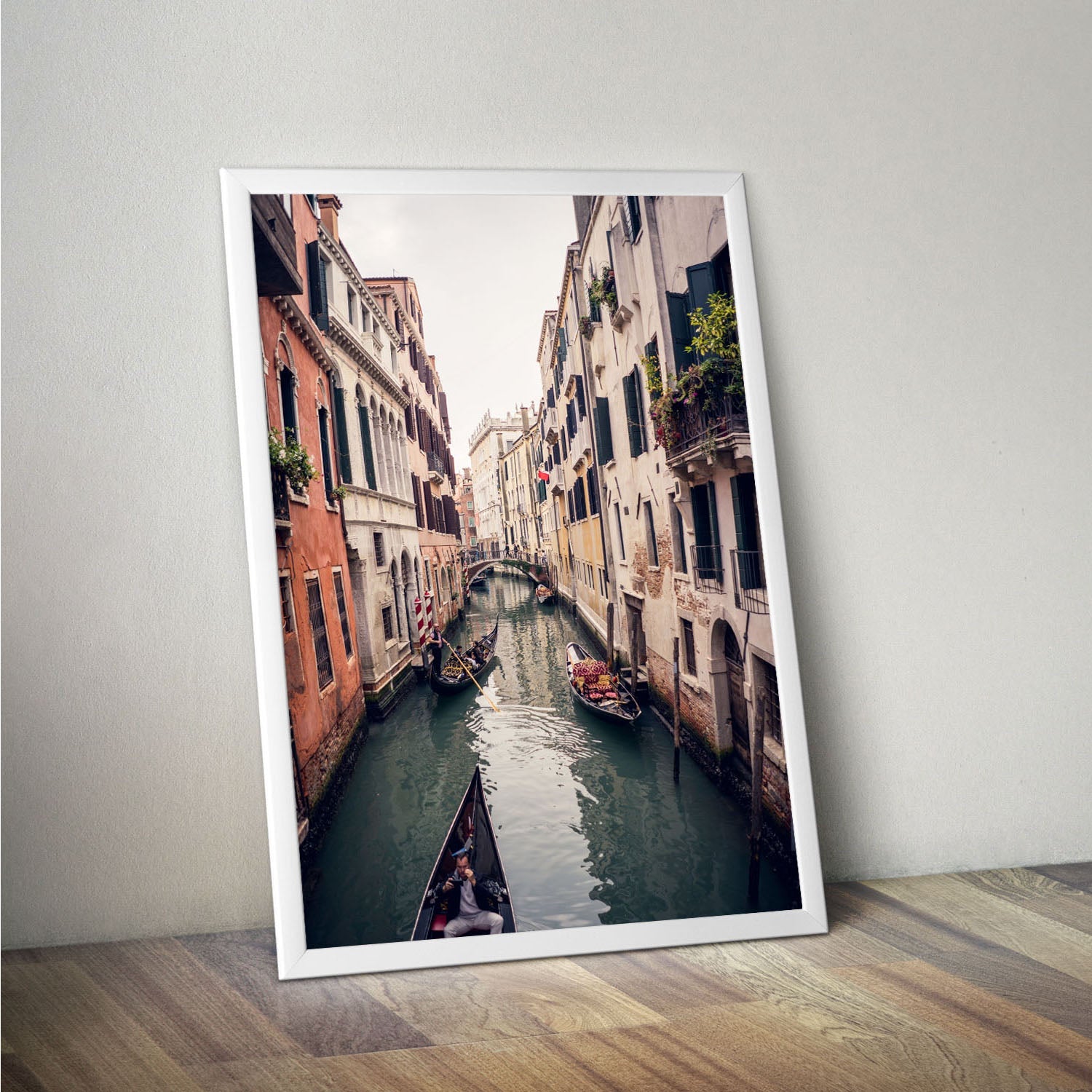 Wes Co Gallery Poster Venice Canals 11 x 17" Home Goods - Travels Border or edge to edge Art Print