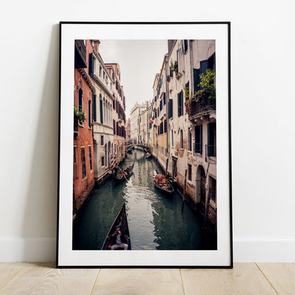 Wes Co Gallery Poster Venice Canals 5 x 7" Home Goods - Travels Border or edge to edge Art Print