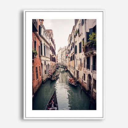 Wes Co Gallery Poster Venice Canals 5 x 7" Home Goods - Travels Border or edge to edge Art Print