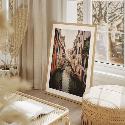 Wes Co Gallery Poster Venice Canals 8 x 10" Home Goods - Travels Border or edge to edge Art Print