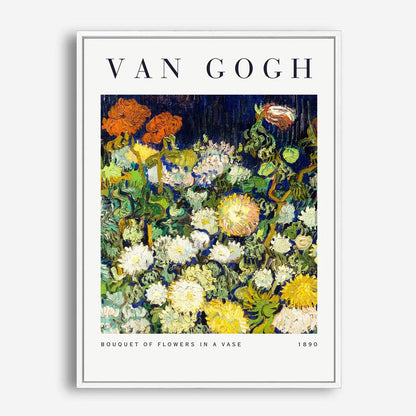 Wes Co Gallery Poster Bouquet of Flowers by Vincent Van Gogh 5 x 7" Home Goods - Artist Edge to edge Art Print