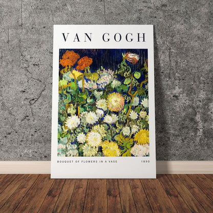 Wes Co Gallery Poster Bouquet of Flowers by Vincent Van Gogh 11 x 17" Home Goods - Artist Edge to edge Art Print