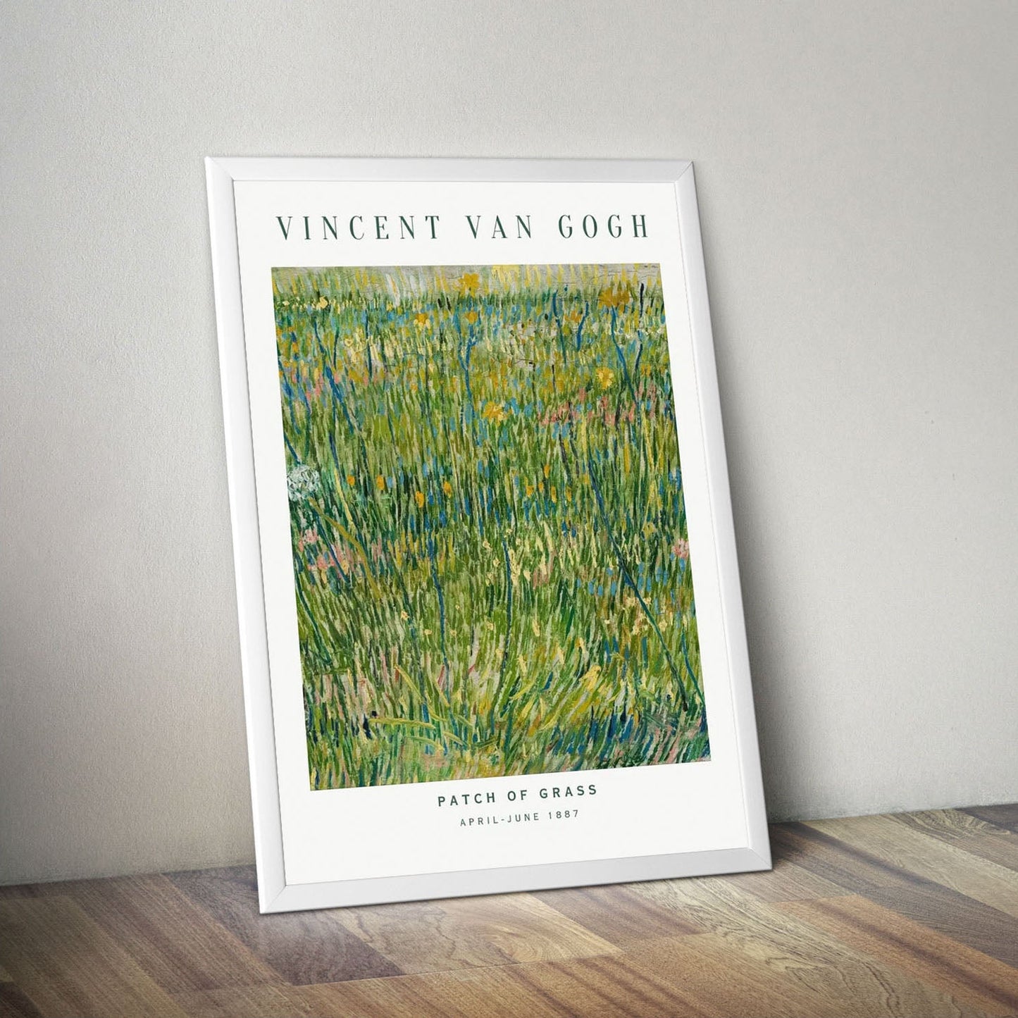 Wes Co Gallery Poster Patch of Grass by Vincent Van Gogh 16 x 20" Home Goods - Artist Edge to edge Art Print