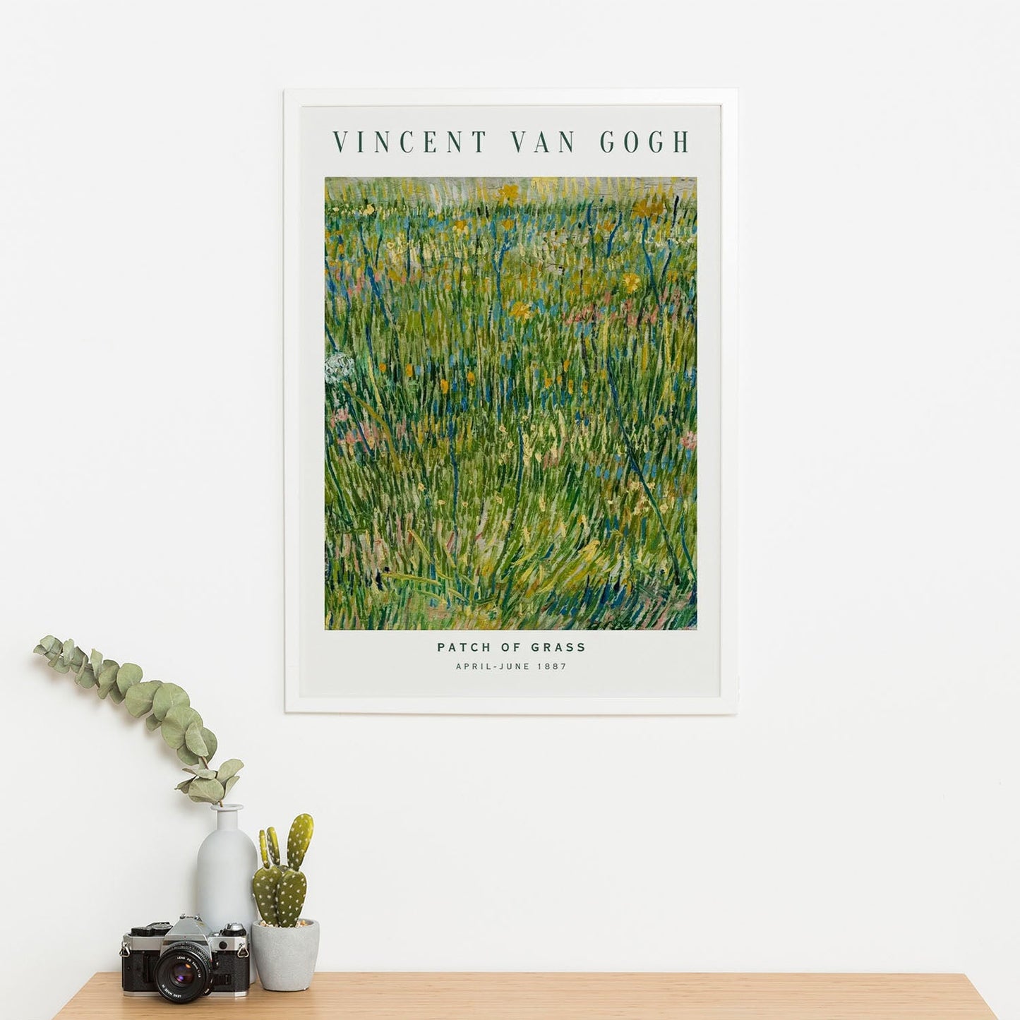 Wes Co Gallery Poster Patch of Grass by Vincent Van Gogh 16 x 20" Home Goods - Artist Edge to edge Art Print