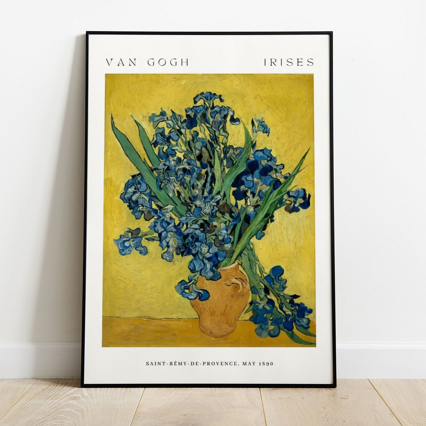 Wes Co Gallery Poster Saint Remy de Provence by Vincent Van Gogh 8 x 10" Home Goods - Artist Edge to edge Art Print