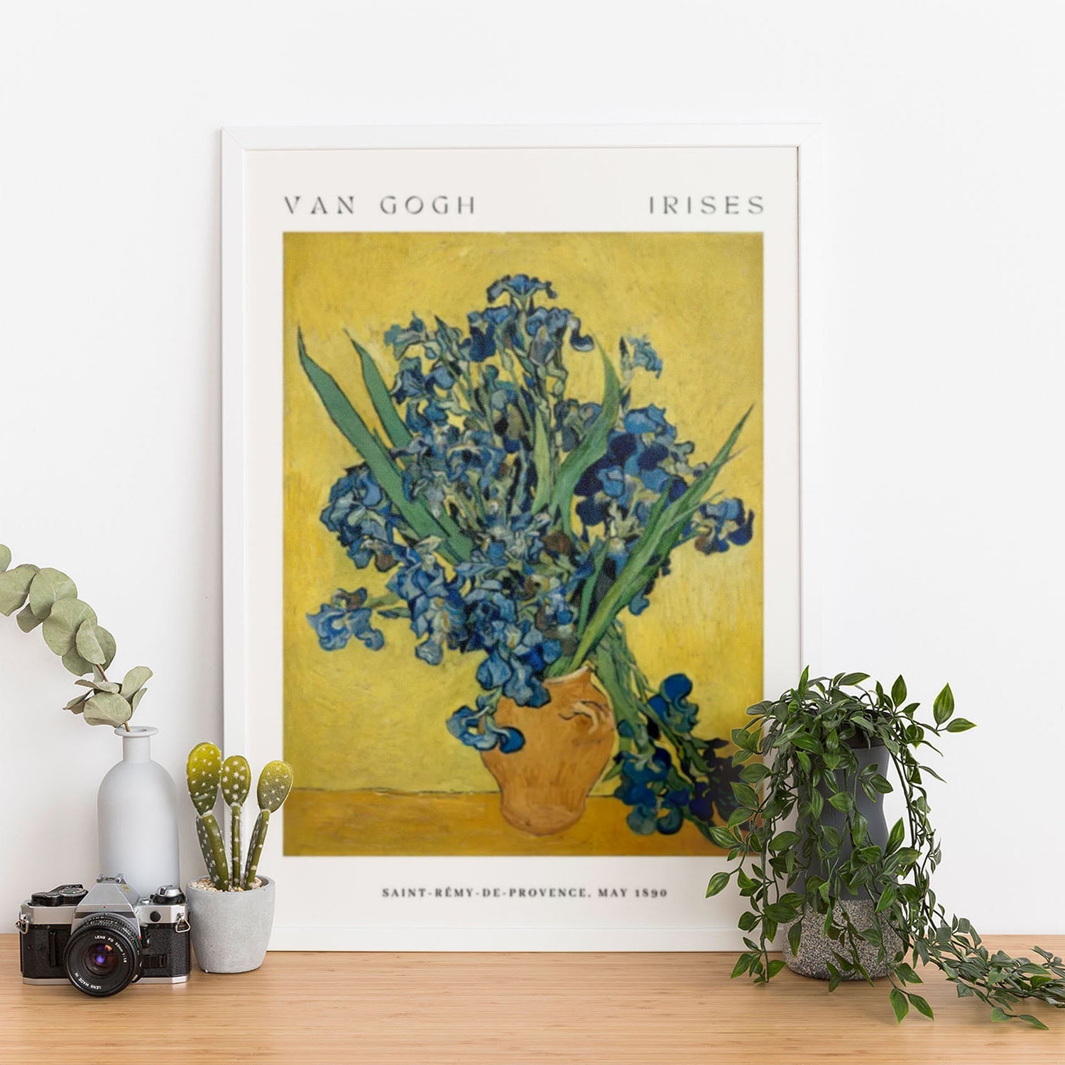 Wes Co Gallery Poster Saint Remy de Provence by Vincent Van Gogh 12 x 16" Home Goods - Artist Edge to edge Art Print