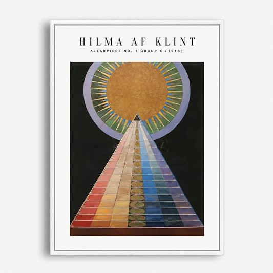 Wes Co Gallery Poster Altarpiece No. 1 Group X by Hilma af Klint 5 x 7" Home Goods - Artist Edge to edge Art Print