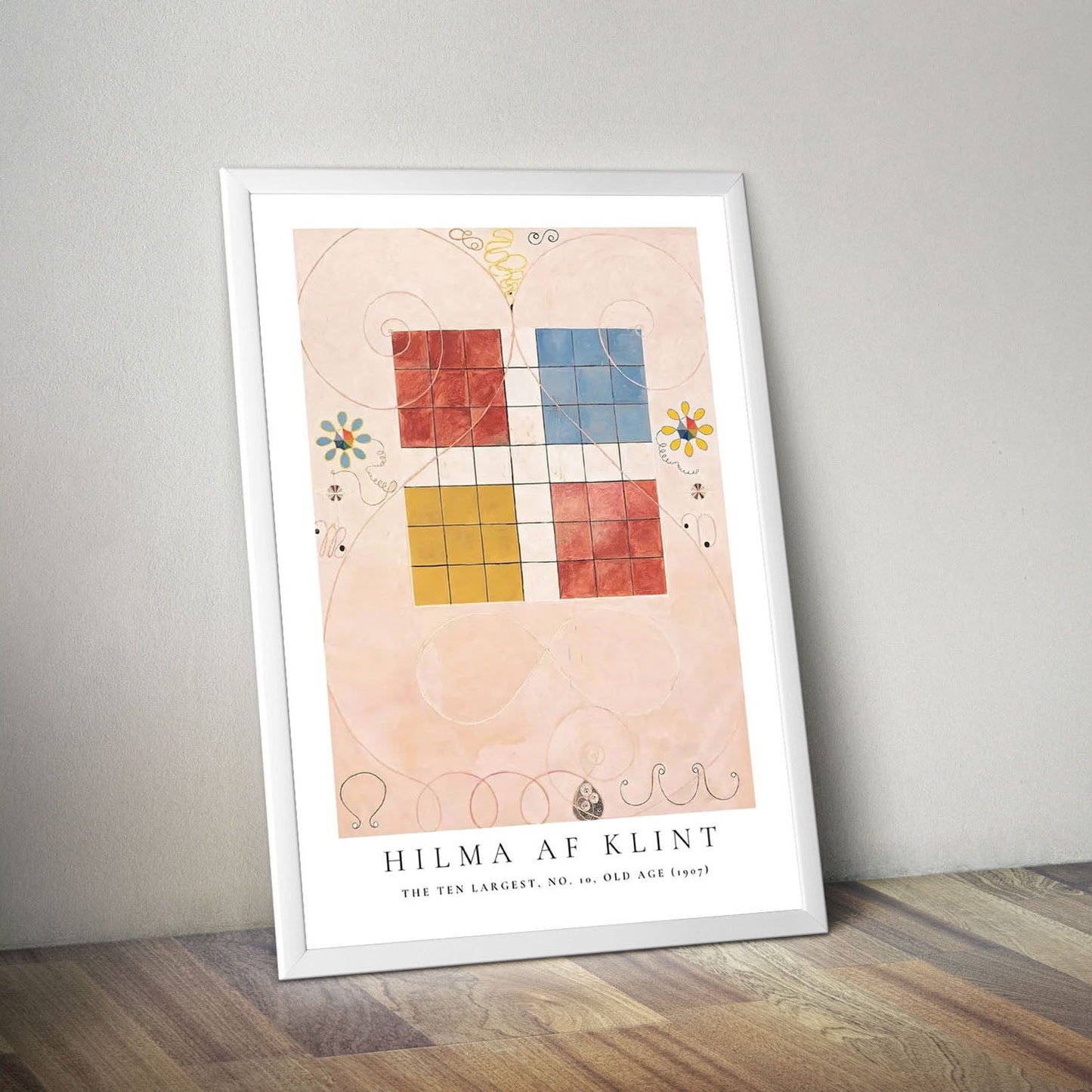 Wes Co Gallery Poster The Ten Largest No. 10 Old Age by Hilma af Klint 16 x 20" Home Goods - Artist Edge to edge Art Print