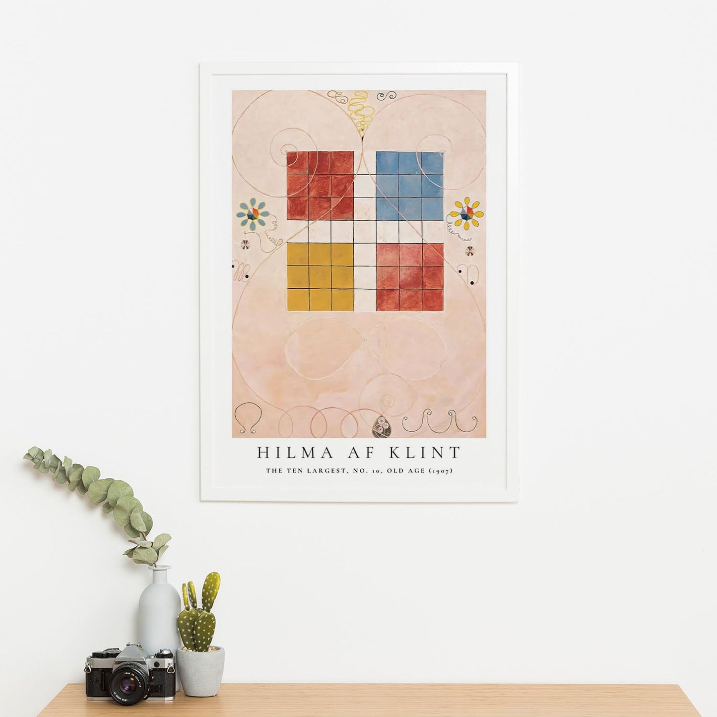 Wes Co Gallery Poster The Ten Largest No. 10 Old Age by Hilma af Klint 16 x 20" Home Goods - Artist Edge to edge Art Print