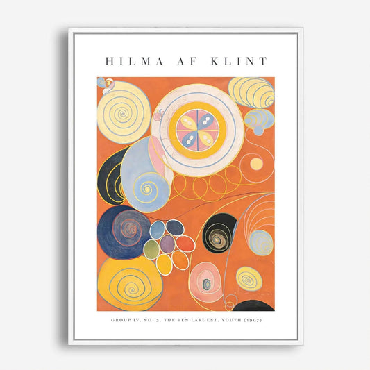 Wes Co Gallery Poster The Ten Largest No. 3 Youth by Hilma af Klint 5 x 7" Home Goods - Artist Edge to edge Art Print