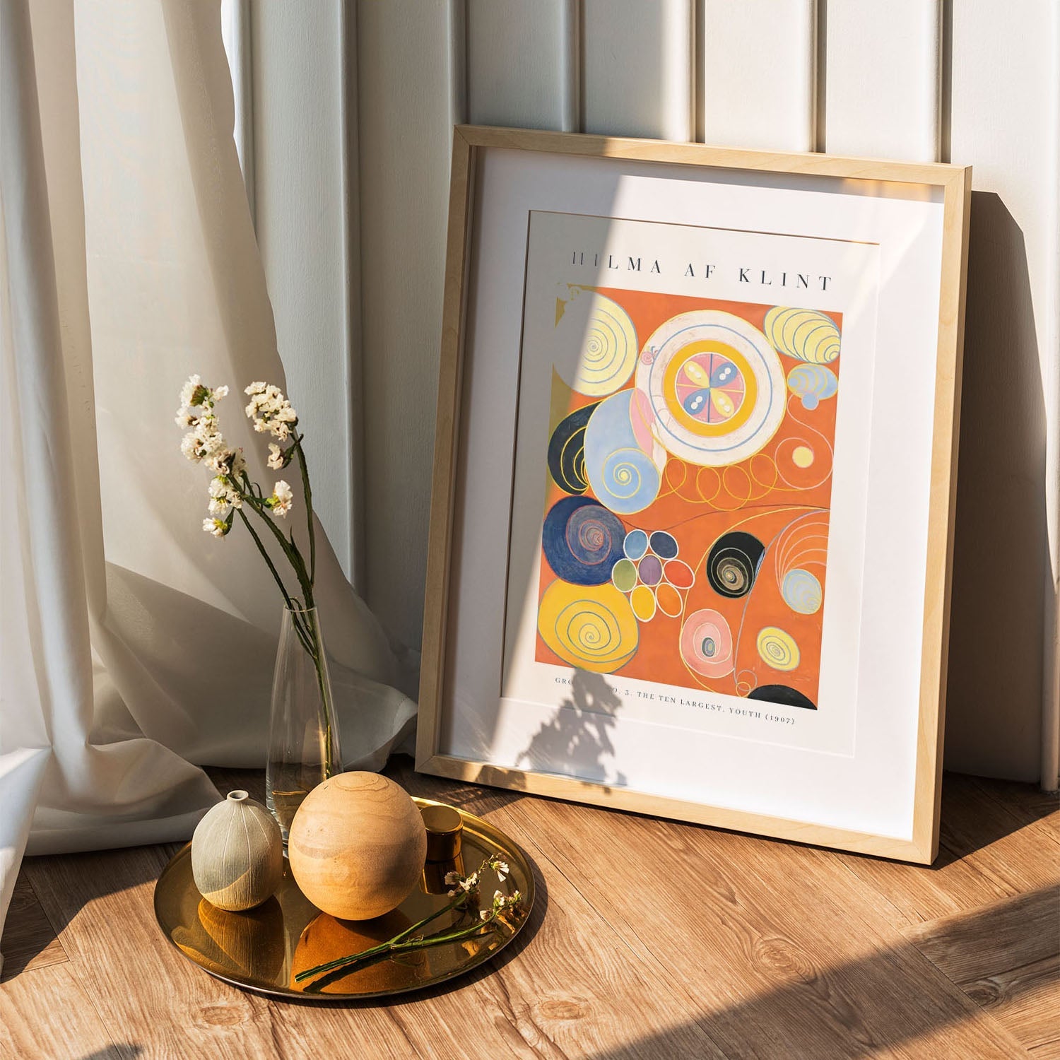 Wes Co Gallery Poster The Ten Largest No. 3 Youth by Hilma af Klint 5 x 7" Home Goods - Artist Edge to edge Art Print