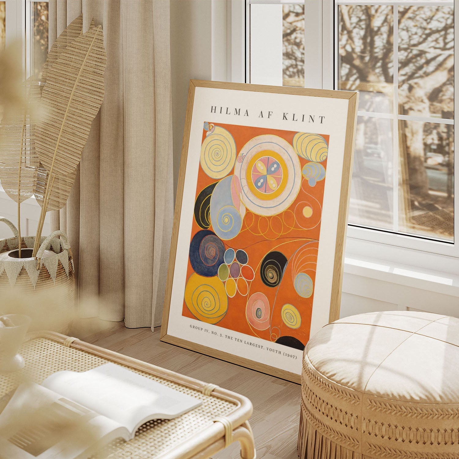 Wes Co Gallery Poster The Ten Largest No. 3 Youth by Hilma af Klint 11 x 17" Home Goods - Artist Edge to edge Art Print