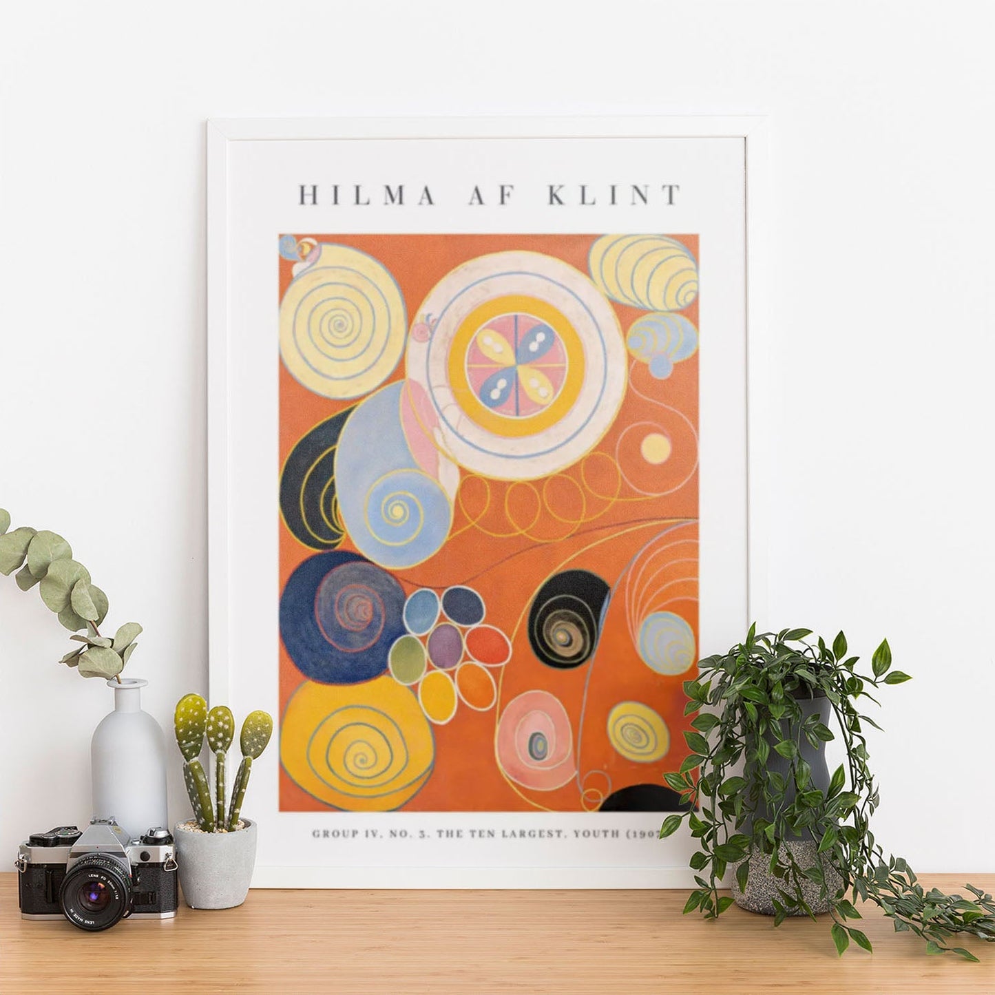 Wes Co Gallery Poster The Ten Largest No. 3 Youth by Hilma af Klint 12 x 16" Home Goods - Artist Edge to edge Art Print