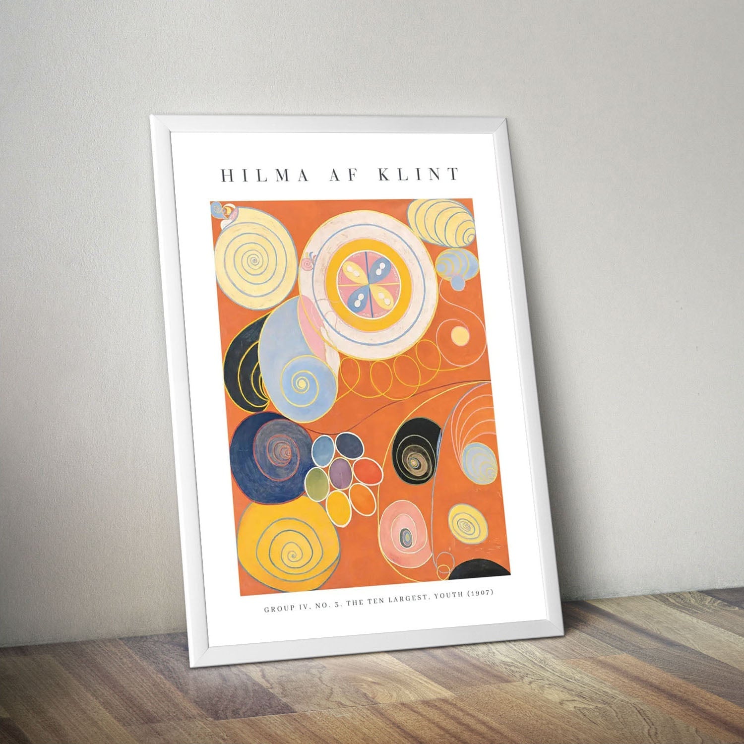 Wes Co Gallery Poster The Ten Largest No. 3 Youth by Hilma af Klint 16 x 20" Home Goods - Artist Edge to edge Art Print