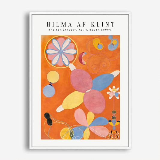 Wes Co Gallery Poster The Ten Largest No. 4 Youth by Hilma af Klint 5 x 7" Home Goods - Artist Edge to edge Art Print