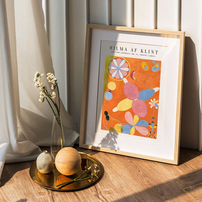 Wes Co Gallery Poster The Ten Largest No. 4 Youth by Hilma af Klint 5 x 7" Home Goods - Artist Edge to edge Art Print