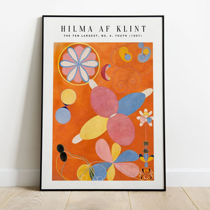 Wes Co Gallery Poster The Ten Largest No. 4 Youth by Hilma af Klint 8 x 10" Home Goods - Artist Edge to edge Art Print