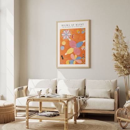 Wes Co Gallery Poster The Ten Largest No. 4 Youth by Hilma af Klint 12 x 16" Home Goods - Artist Edge to edge Art Print