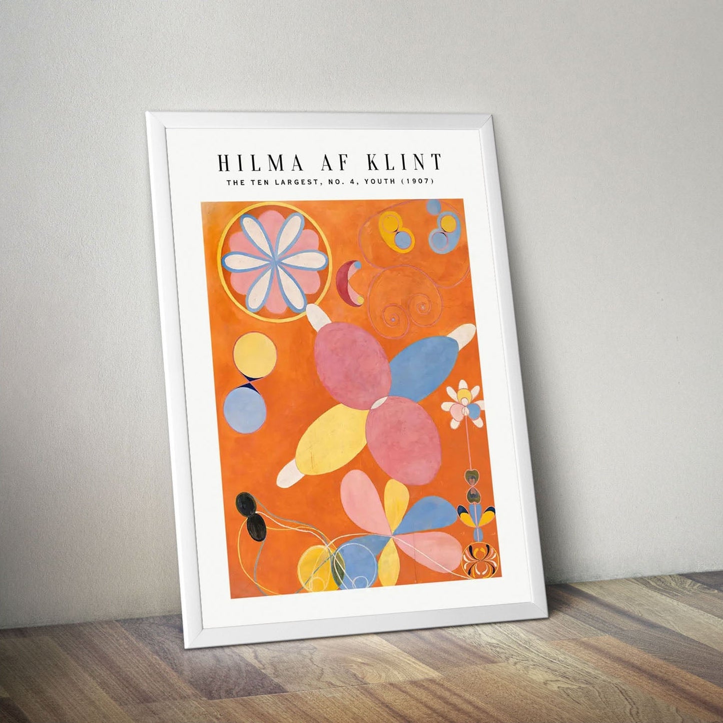 Wes Co Gallery Poster The Ten Largest No. 4 Youth by Hilma af Klint 16 x 20" Home Goods - Artist Edge to edge Art Print