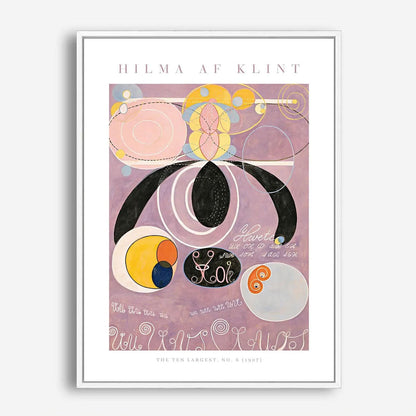 Wes Co Gallery Poster The Ten Largest No. 6 by Hilma af Klint 5 x 7" Home Goods - Artist Edge to edge Art Print