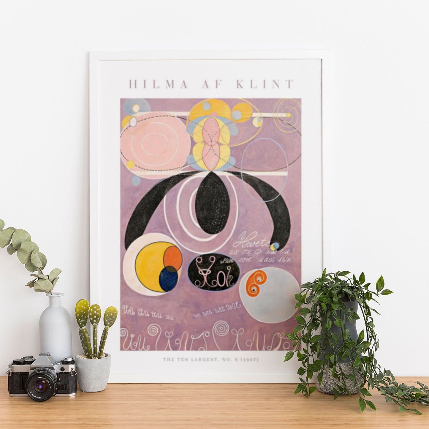 Wes Co Gallery Poster The Ten Largest No. 6 by Hilma af Klint 12 x 16" Home Goods - Artist Edge to edge Art Print