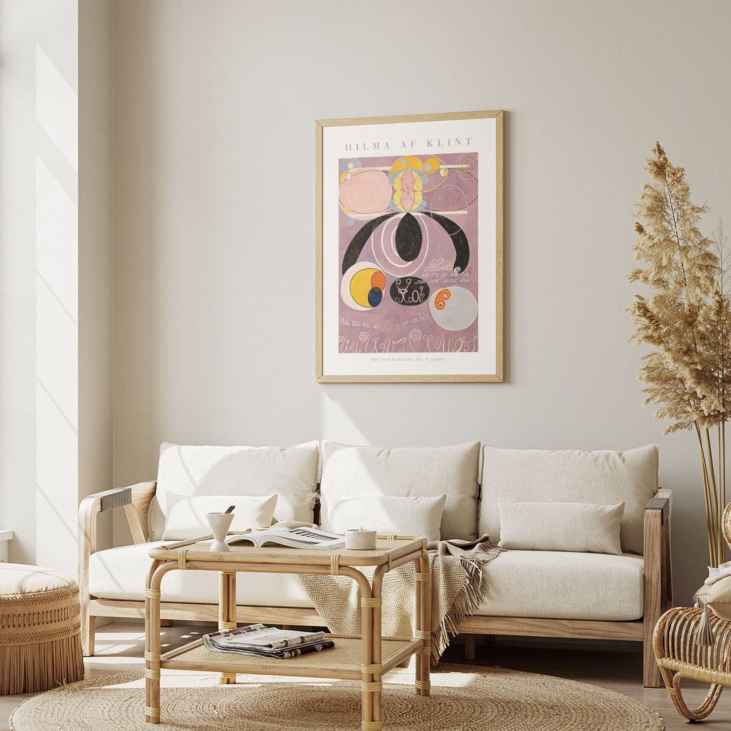 Wes Co Gallery Poster The Ten Largest No. 6 by Hilma af Klint 12 x 16" Home Goods - Artist Edge to edge Art Print