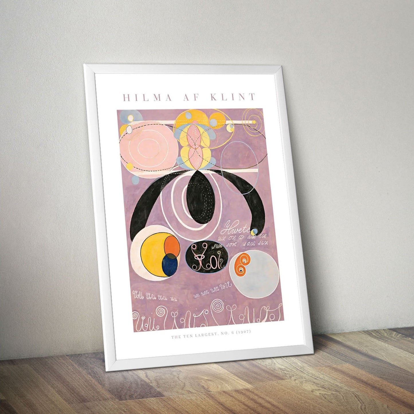 Wes Co Gallery Poster The Ten Largest No. 6 by Hilma af Klint 16 x 20" Home Goods - Artist Edge to edge Art Print