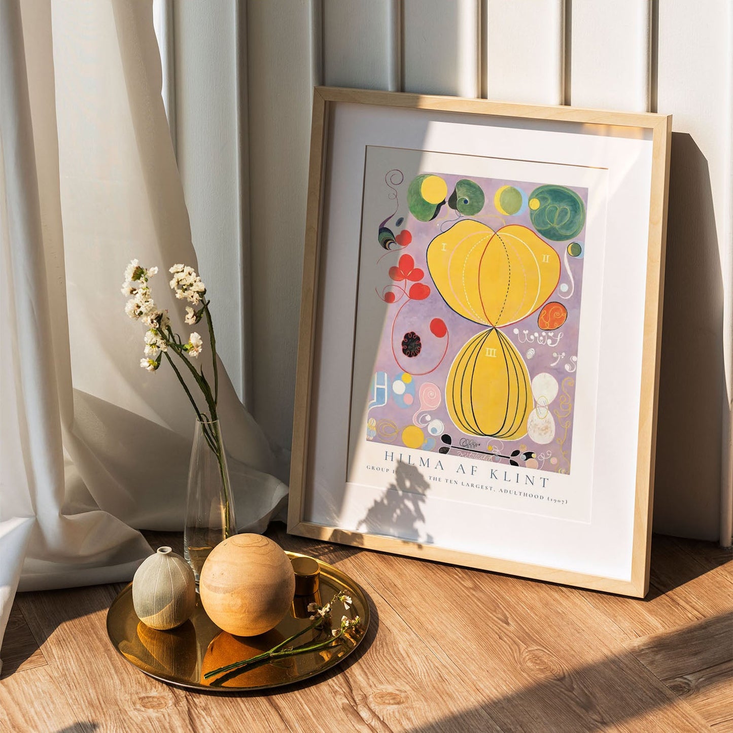 Wes Co Gallery Poster The Ten Largest No. 7 Group IV by Hilma af Klint 5 x 7" Home Goods - Artist Edge to edge Art Print