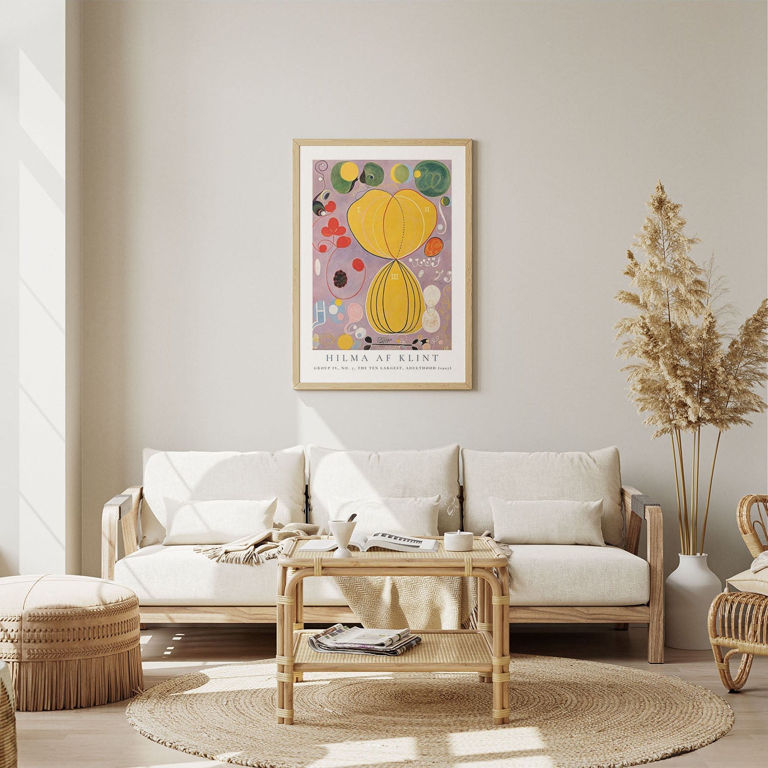 Wes Co Gallery Poster The Ten Largest No. 7 Group IV by Hilma af Klint 8 x 10" Home Goods - Artist Edge to edge Art Print