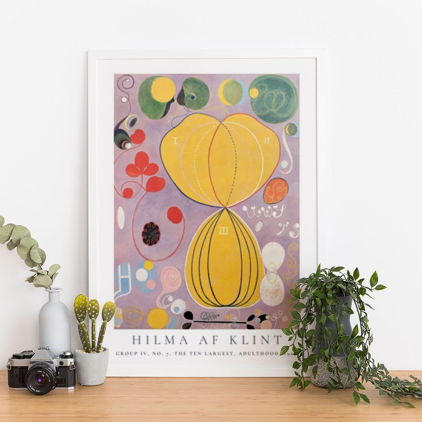 Wes Co Gallery Poster The Ten Largest No. 7 Group IV by Hilma af Klint 12 x 16" Home Goods - Artist Edge to edge Art Print