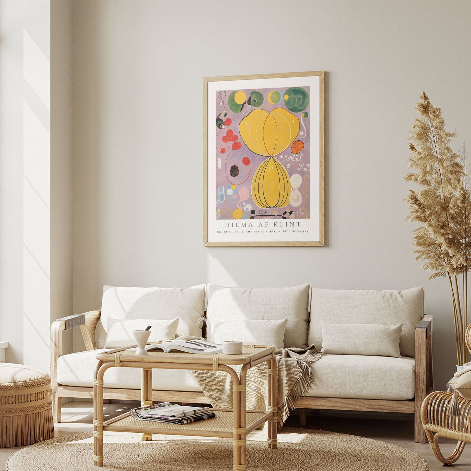 Wes Co Gallery Poster The Ten Largest No. 7 Group IV by Hilma af Klint 12 x 16" Home Goods - Artist Edge to edge Art Print