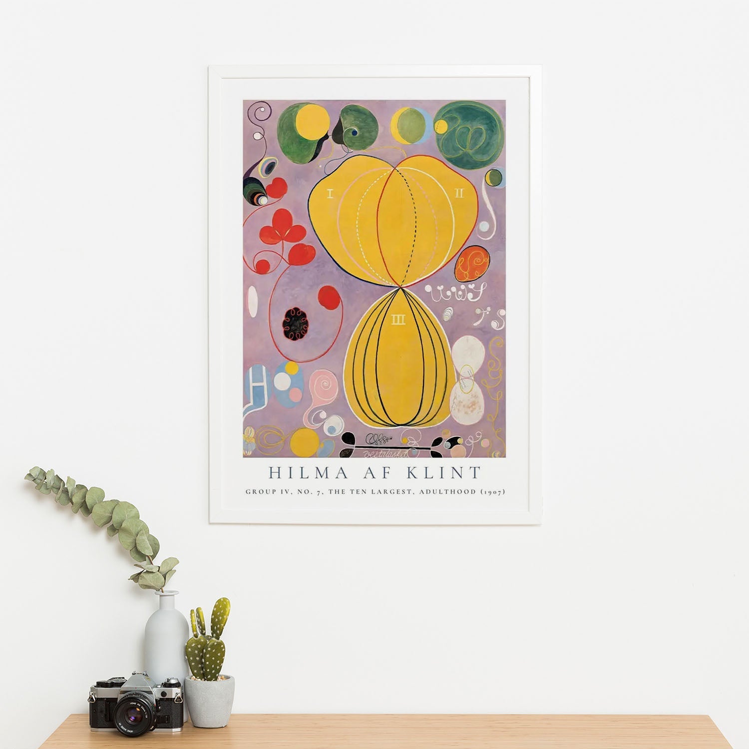 Wes Co Gallery Poster The Ten Largest No. 7 Group IV by Hilma af Klint 16 x 20" Home Goods - Artist Edge to edge Art Print