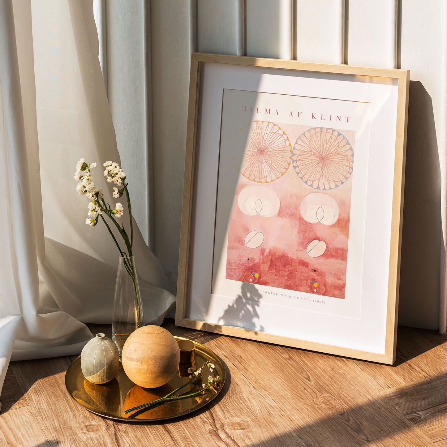 Wes Co Gallery Poster The Ten Largest No. 9 Old Age by Hilma af Klint 5 x 7" Home Goods - Artist Edge to edge Art Print