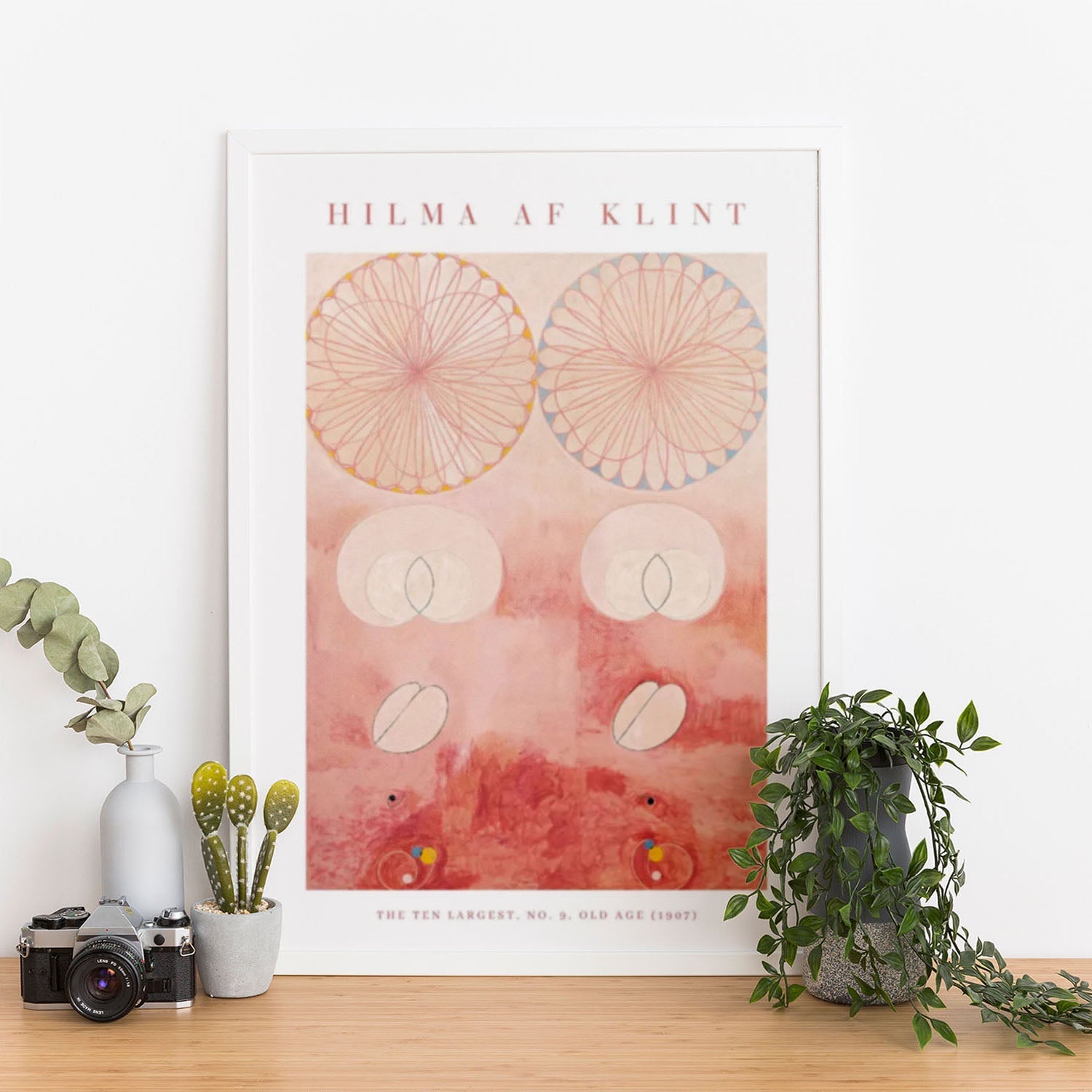 Wes Co Gallery Poster The Ten Largest No. 9 Old Age by Hilma af Klint 12 x 16" Home Goods - Artist Edge to edge Art Print