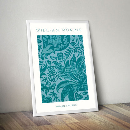 Wes Co Gallery Poster Blue Marigold by William Morris 16 x 20" Home Goods - Artist Edge to edge Art Print