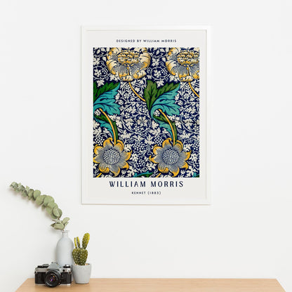 Wes Co Gallery Poster Kennet by William Morris 16 x 20" Home Goods - Artist Edge to edge Art Print