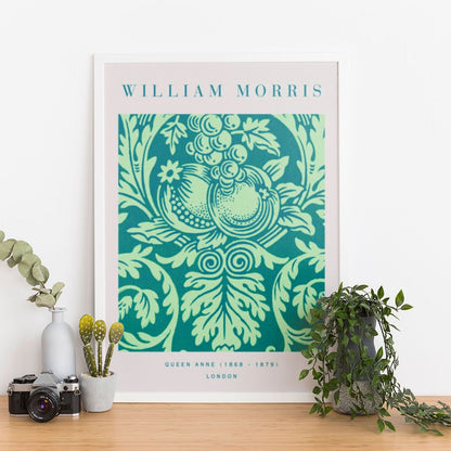 Wes Co Gallery Poster Queen Anne by William Morris 12 x 16" Home Goods - Artist Edge to edge Art Print