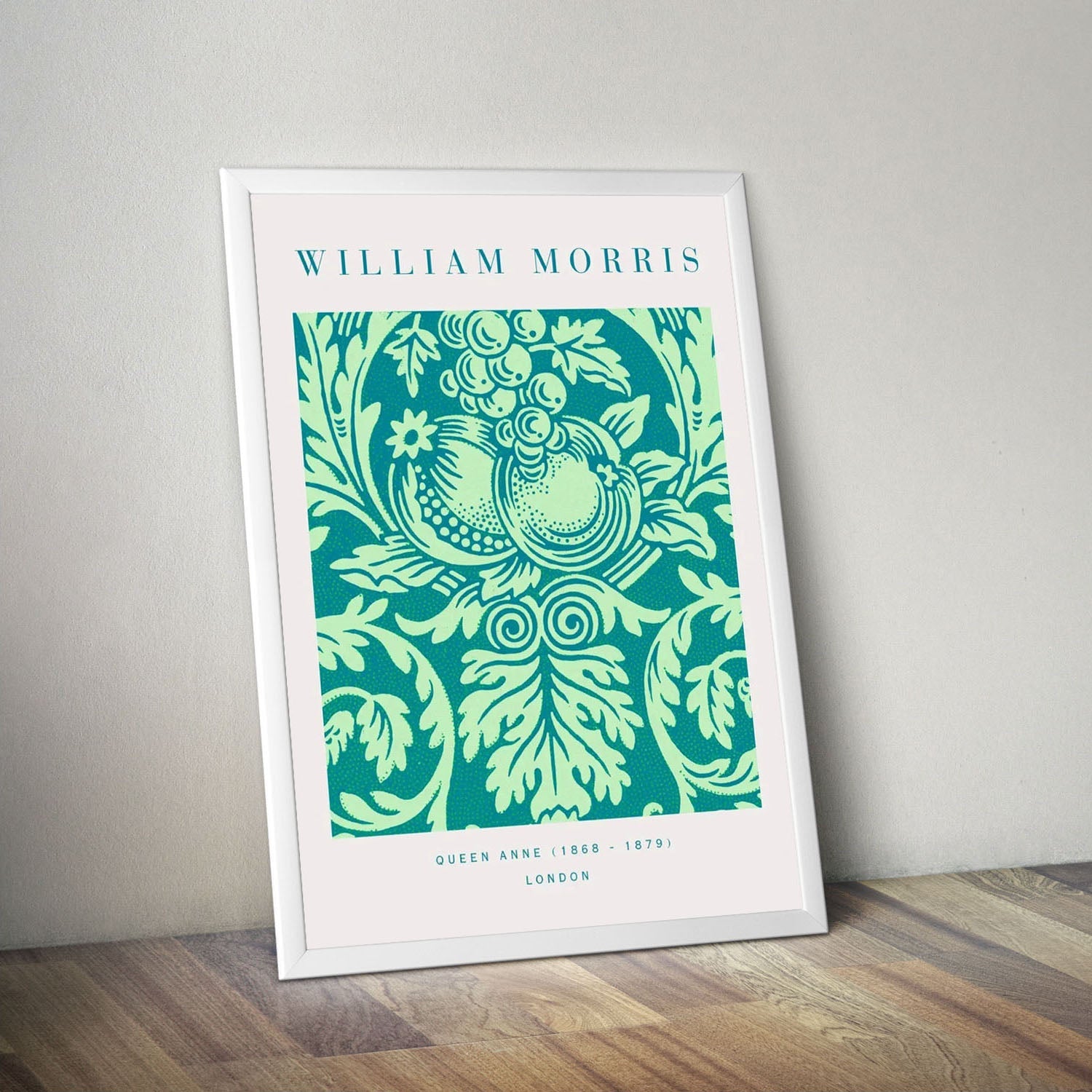 Wes Co Gallery Poster Queen Anne by William Morris 16 x 20" Home Goods - Artist Edge to edge Art Print