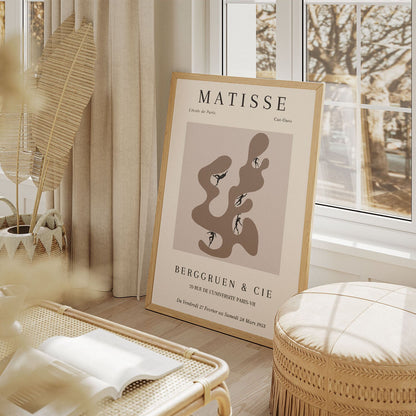 Wes Co Gallery Poster Dance Paris Exhibition by Henri Matisse 11 x 17" Home Goods - Artist Edge to edge Art Print