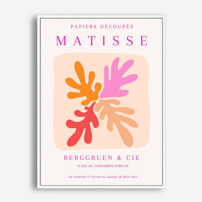 Wes Co Gallery Poster Colorful Berggruen and Cie by Henri Matisse 5 x 7" Home Goods - Artist Edge to edge Art Print