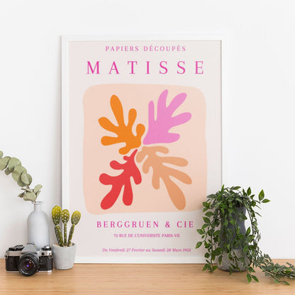 Wes Co Gallery Poster Colorful Berggruen and Cie by Henri Matisse 12 x 16" Home Goods - Artist Edge to edge Art Print