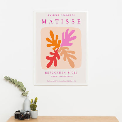 Wes Co Gallery Poster Colorful Berggruen and Cie by Henri Matisse 16 x 20" Home Goods - Artist Edge to edge Art Print