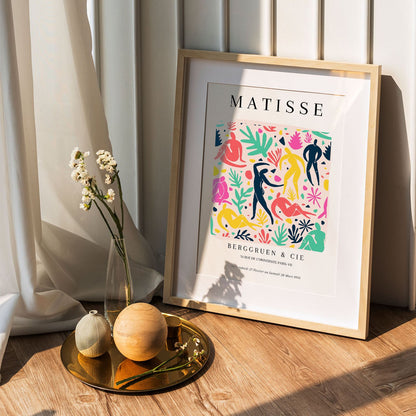 Wes Co Gallery Poster Dynamic Dance by Henri Matisse 5 x 7" Home Goods - Artist Edge to edge Art Print