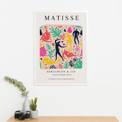 Wes Co Gallery Poster Dynamic Dance by Henri Matisse 16 x 20" Home Goods - Artist Edge to edge Art Print